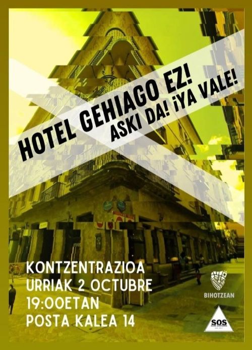 HOTEL GEHIAGO EZ! ASKI DA! YA VALE