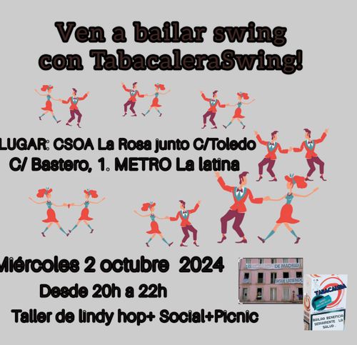 Ven a bailar swing con TabacaleraSwing 