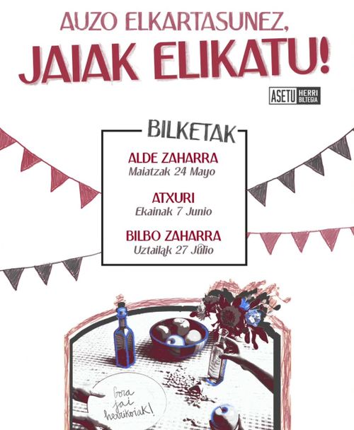 AUZO ELKARTASUNEZ, JAIAK ELIKATU 