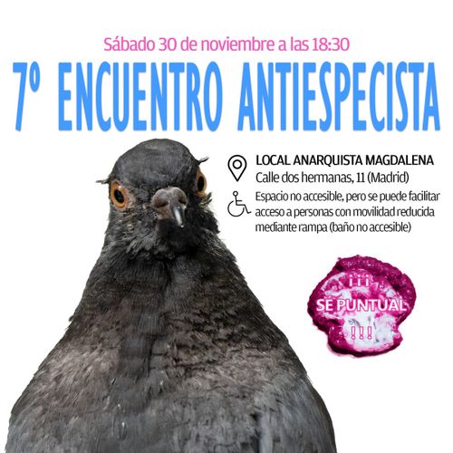 7mo Encuentro Antiespecista de Madrid