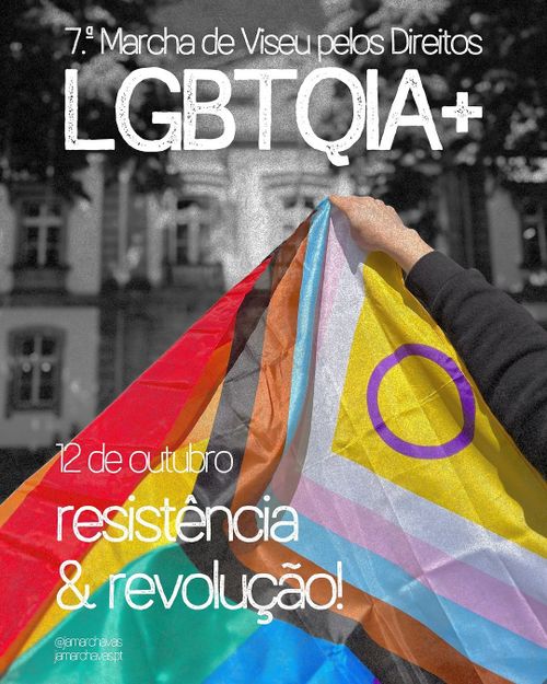 7.ª Marcha de Viseu pelos Direitos LGBTQIA+