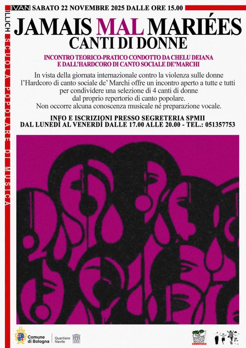 JAMAIS MAL MARIÉES - CANTI DI DONNE
