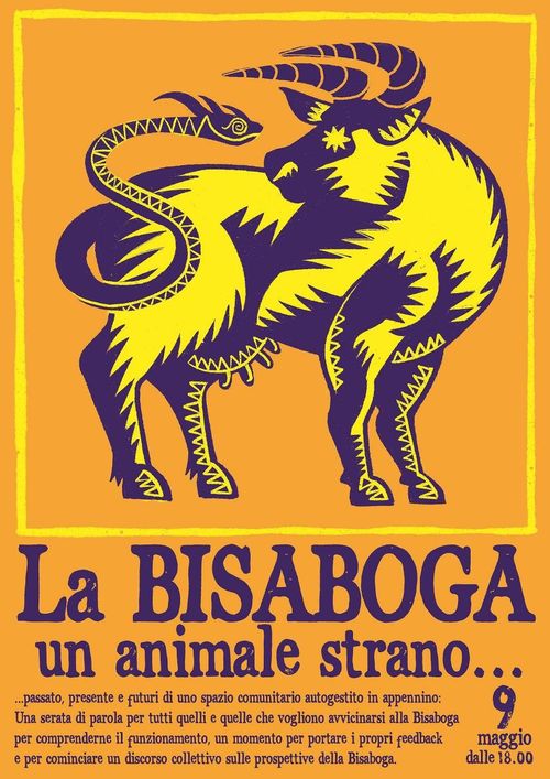 LA BISABOGA, UN ANIMALE STRANO