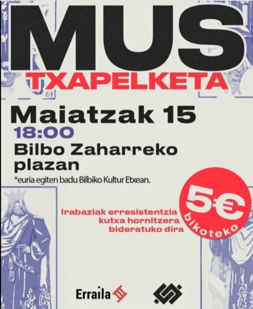 MUS TXAPELKETA
