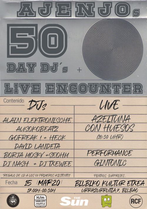 AJENJOS 50 DAY DJ'S LIVE ENCOUNTER