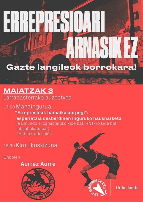 ERREPRESIOAREN AURKAKO JARDUNALDIAK