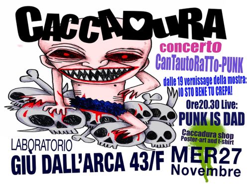 Caccadura cantaoturato punk