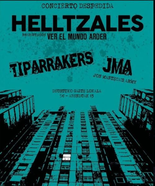 HELLTZALES (agurra) + TIPARRAKERS + JMA