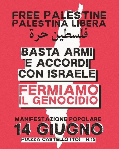 CORTEO POPOLARE PER LA PALESTINA
