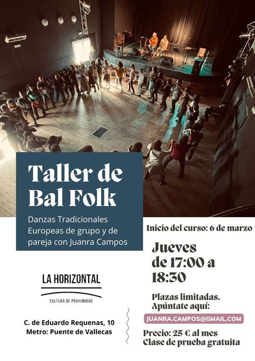 CLASES REGULARES DE BAL FOLK