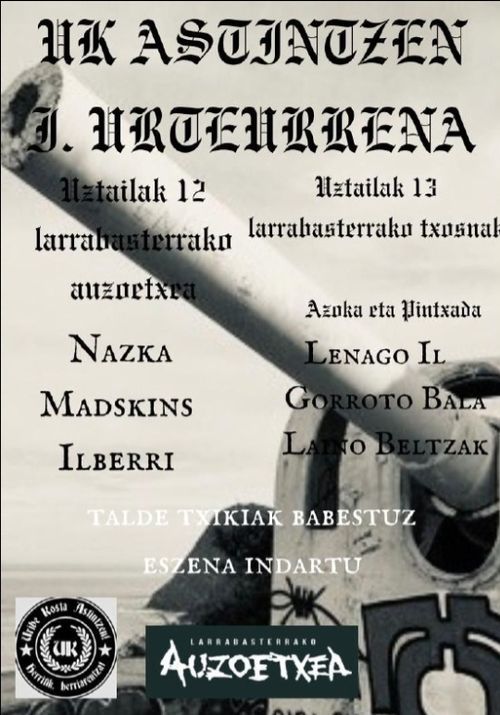 UK ASTINTZEN I. URTEURRENA: LENAGO IL + GORROTO BALA + LAINO BELTZAK