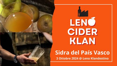 Sidra del País Vasco - Leno Cider Klan