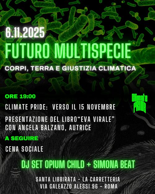 Futuro Multispecie - Corpi, Terra e Giustizia Climatica