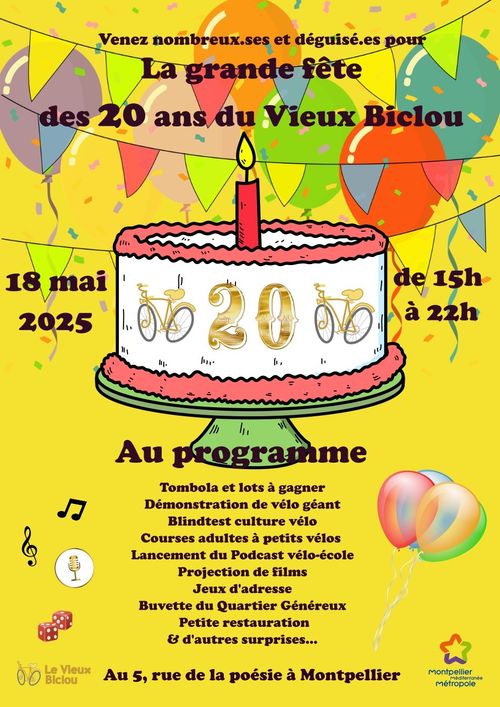 Anniversaire du Vieux Biclou