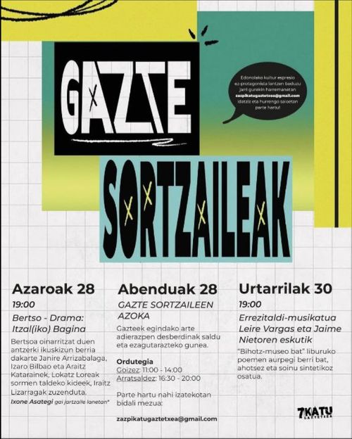 GAZTE SORTZAILEEN AZOKA