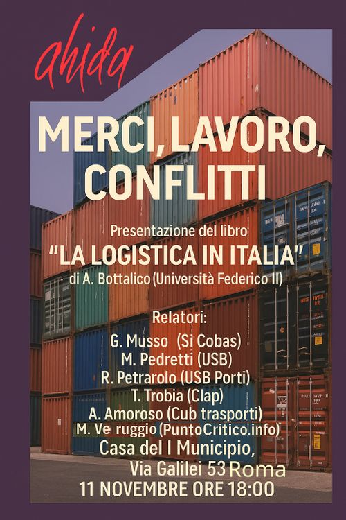 Presentazione del libro "La Logistica in Italia" - Rivista Ahida