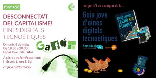 Desconnecta’t del capitalisme! Eines digitals tecnoètiques
