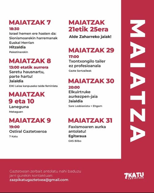 ELKUIRTRUKE AURKEZPEN-JAIA JAIALDIA