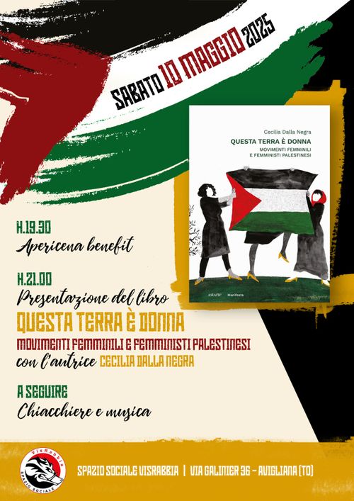 Presentazione del libro "Questa Terra è Donna - Movimenti Femminili e Femministi Palestinesi"