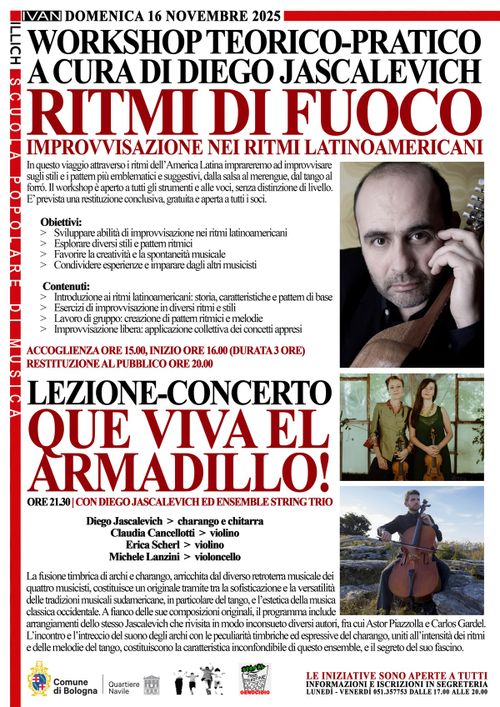 RITMI DI FUOCO - QUE VIVA EL ARMADILLO!