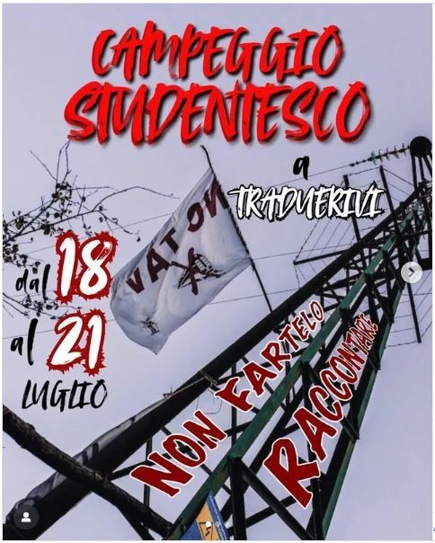 CAMPEGGIO DI LOTTA NO TAV