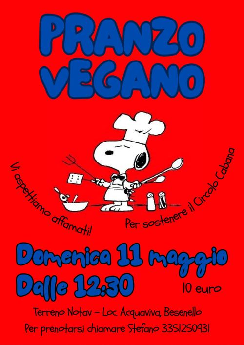 Pranzo autofinanziamento cabana