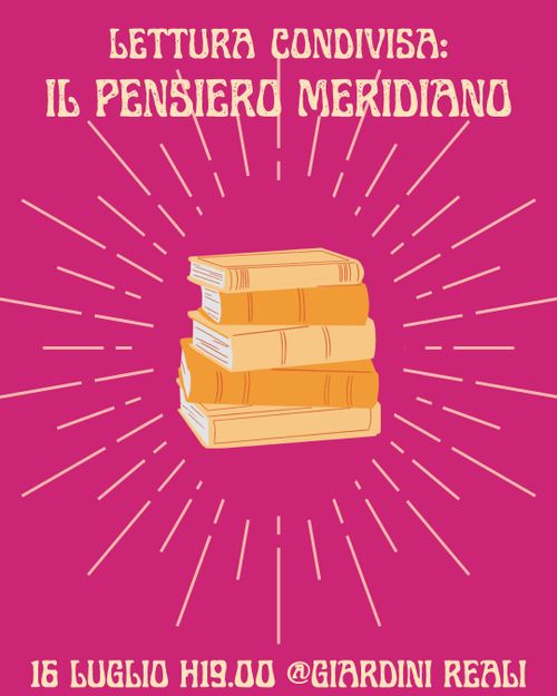 Lettura condivisa "Pensiero Meridiano", di F.Cassano