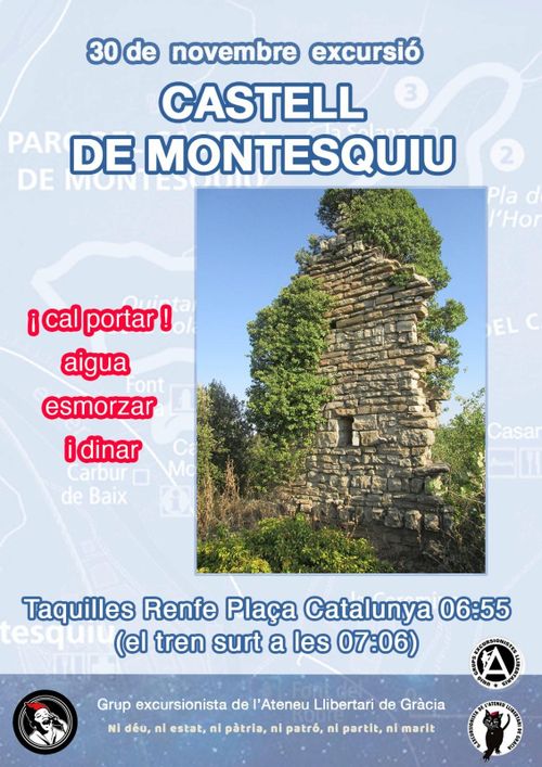 Excursió al Castell de Montesquiu