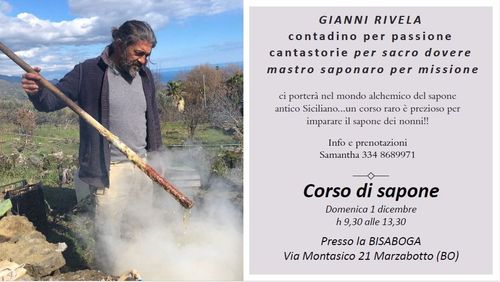 Corso di sapone con Gianni Rivela