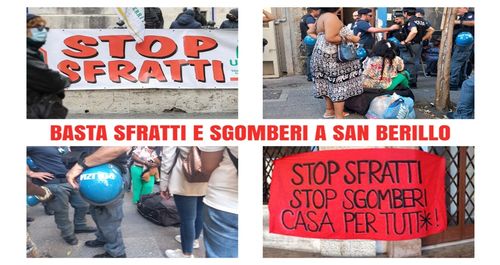 BASTA SFRATTI E SGOMBERI A SAN BERILLO!!