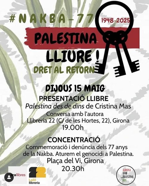 🗝️77 ANYS DE NAKBA🍉