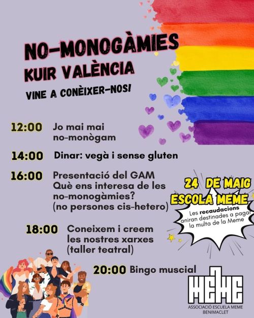 Presentació GAM de No-monogàmies kuir